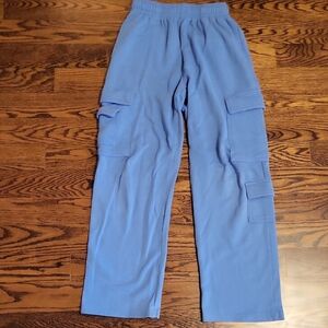 Garage Light Blue Cargo Sweatpants